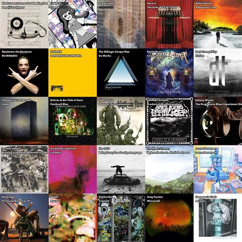 The obligatory weekly 5x5 — I had never heard 20 of these 25 albums before this week. Next week ...