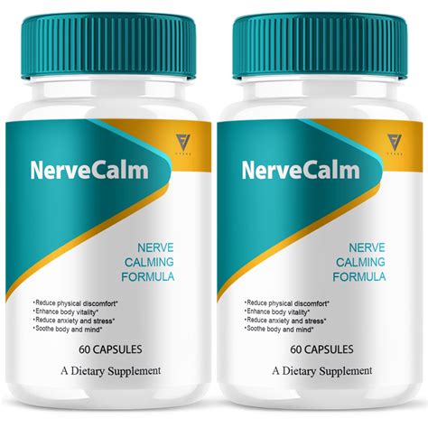 (2 Pack) Nerve Calm Advanced Formula, NerveCalm Max Strength (120 ...