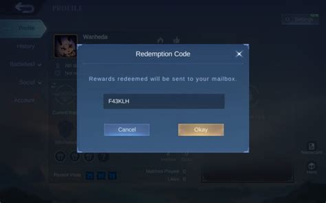 Image result for Redeem Code for MLBB