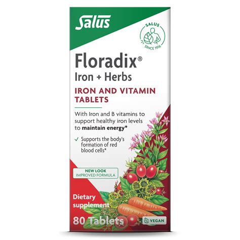 Gaia Professionals | Floradix Iron Tablets - 80 ct NEW SKU/UPC ...
