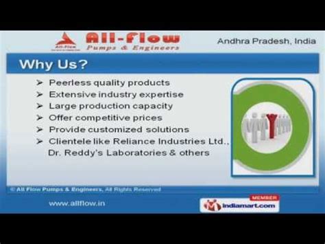 All Flow Pumps & Engineers, Hyderabad - Trader - Wholesaler ...