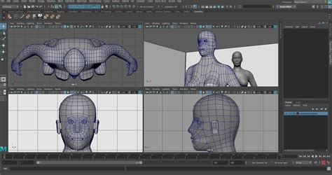 Image result for Build a Mesh by Picture Maya Tutorial