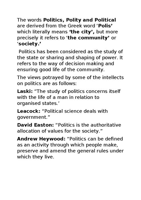 Political Theory: Understanding Key Concepts and Views on Politics ...