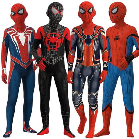 Kids Children Superhero Costume Compatible Fancy Dress -Suits Boys ...