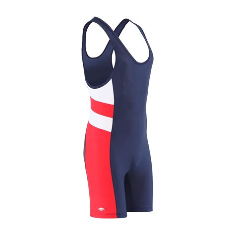 Matman 8564 Eclipse Wrestling Singlet Navy/Red Xs : Amazon.in: Sports ...