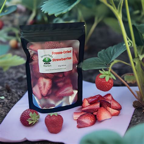 Sensational freeze-dried strawberries from 7 Oaks Market