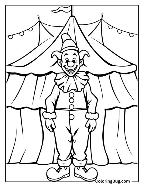 32 Clown Coloring Pages (Free Printable PDFs)