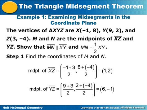 Image result for Triangle Midsegment Theorem Proof