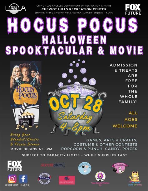Hocus Pocus Spooktacular and Pet Adoption Event, Cheviot Hills ...