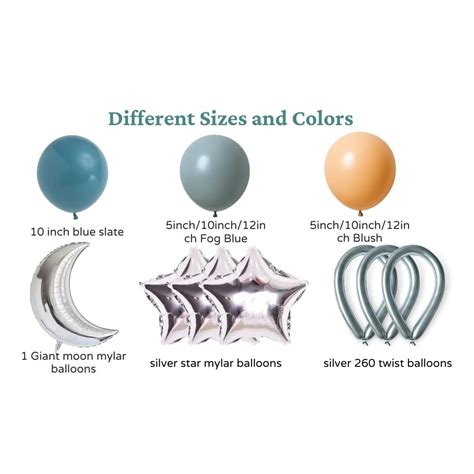 Beaumode Space Balloon Garland Kit for Boys Outer | Ubuy India