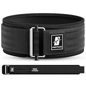 Buy ProFitness Weight Lifting Workout Belt (4 Inches Wide) - for Cross ...