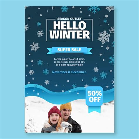 Page 8 | Winter promotion poster Vectors - Download Free High-Quality ...