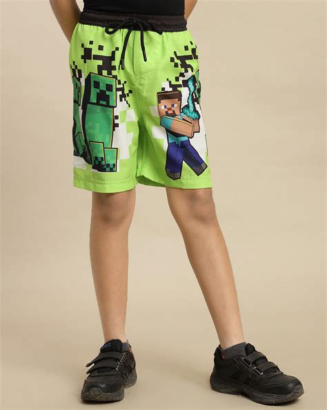 Minecraft Printed Swim board Shorts For Boys – Kidsville