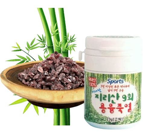 Korean Purple Bamboo Salt 9 X Roasted Crystal 0 81ounce | Desertcart INDIA