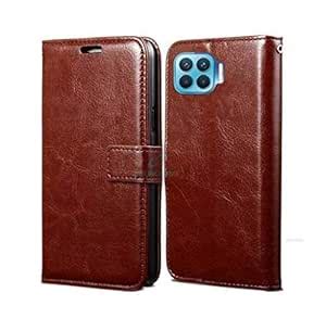 Use2Kart Flip Cover Back Case for Oppo F17 Pro | Leather Finish ...