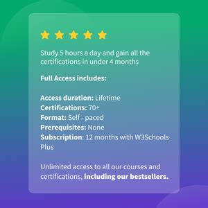 MongoDB Certification Exam — W3Schools.com