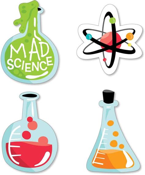 Big Dot of Happiness Scientist Lab - DIY Shaped Mad India | Ubuy
