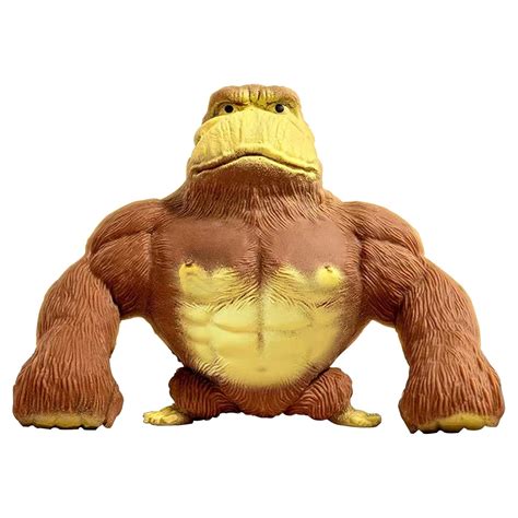 Buy NTM Accepted Large Squishy Monkey Latex Gorilla Toy - Jungle Animal ...