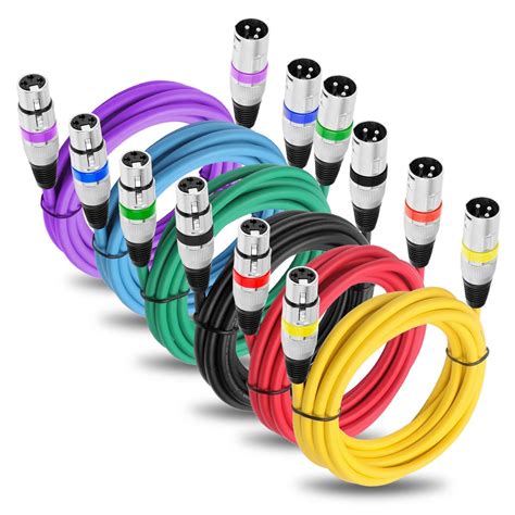 KEBILSHOP 3-Pin XLR Cable DMX512 Stage Light Cable Wire Xlr Male to ...