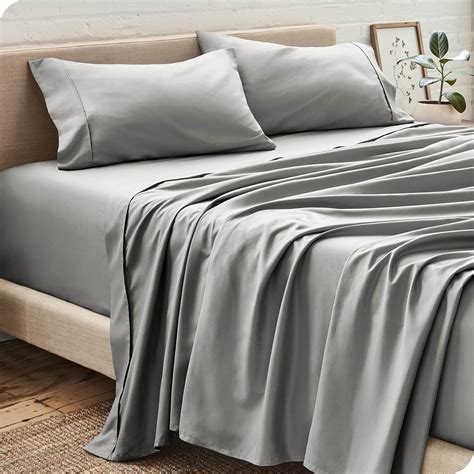 Amazon.com: Bare Home Twin XL Sheet Set - College Dorm Size - Luxury ...