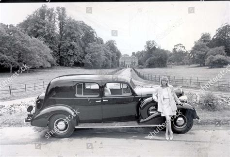 Model Poses 1936 Canadianbuilt Buick Duke Editorial Stock Photo - Stock ...