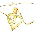 Joyalukkas 22KT Yellow Gold Pendant for Girls : Amazon.in: Jewellery