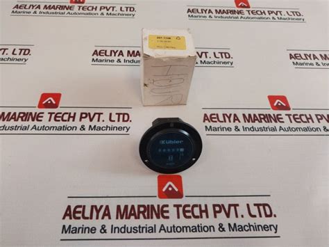 Kubler Hr76.1 Hour Counter 115V 50/60Hz – Aeliya Marine Tech