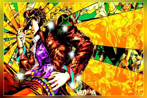 Jojo's Bizarre Poster - 170GSM 12x18 Unframed Multicolor Perfect for ...