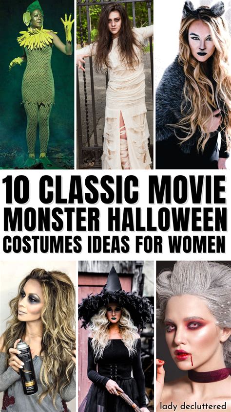 10 classic monster halloween costumes for women – Artofit