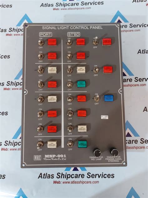 MRC MSP-001 Signal Light Control Panel – Atlas Shipcare Services