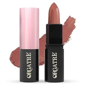 Buy Orgatre MoodBliss Creamy Matte Long Lasting Bullet Lipstick for ...