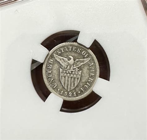 silver uspi ten centavo 1921 coin, Hobbies & Toys, Memorabilia ...