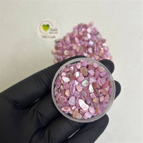 Pink Shell Chips – Tulsi Resin Store