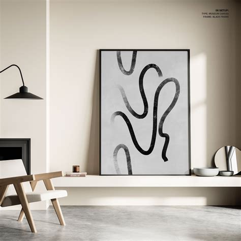 Buy Luminous Intersection BW Paintings Online at Best Price – Dessine Art