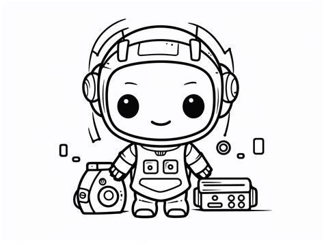 Technology Coloring Pages Free 的图像结果