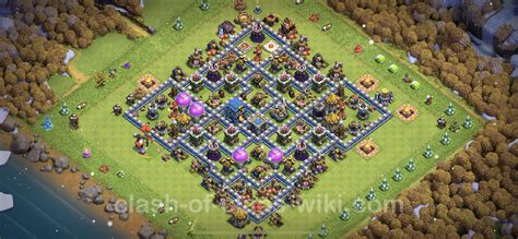 Best Unbeatable Base TH12 with Link, Hybrid - Town Hall Level 12 Base ...