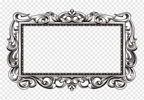 Rectangular gray frame, Gothic architecture, Gothic painting and calligraphy border free png ...