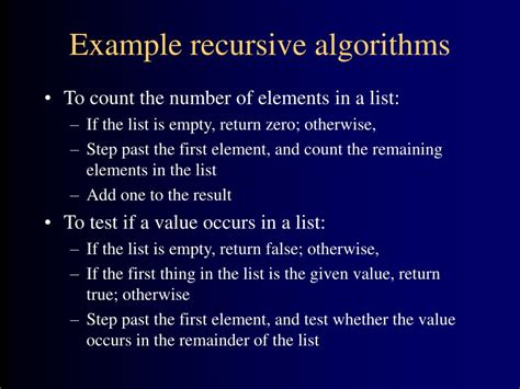 Image result for Example of Recursive Algorithm