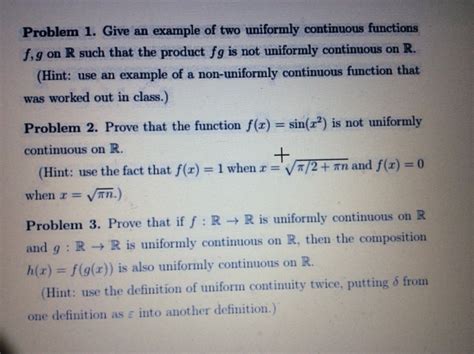 Uniformly Continuous Functions 的图像结果