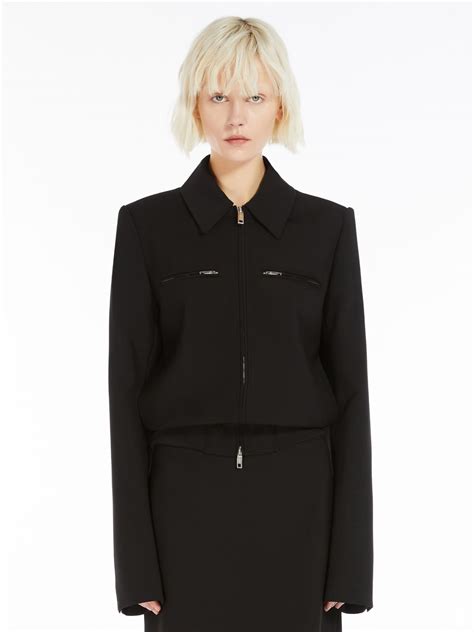 Black wool jacket virgin wool | Max Mara