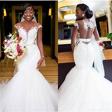 2019 Mermaid Wedding Dresses by Illusion Back Africa Mermaid Wedding Dresses 2019 2019 Mermaid Wedding Dresses