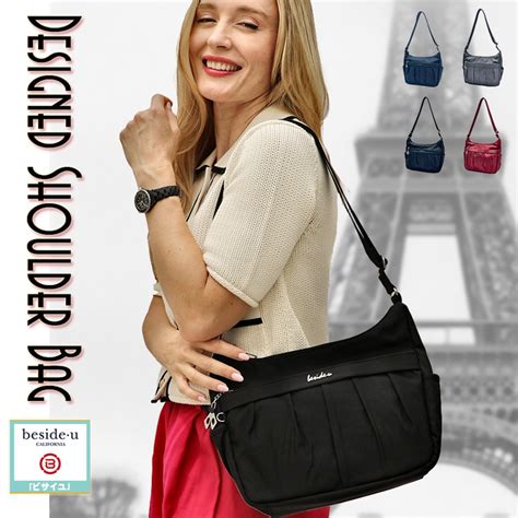 ショルダーバッグ レディース 斜めがけ コンパクト ポケット たくさん いっぱい 大人 ビサイユ BCSA-105 ビジネスバッグ ブランド ...