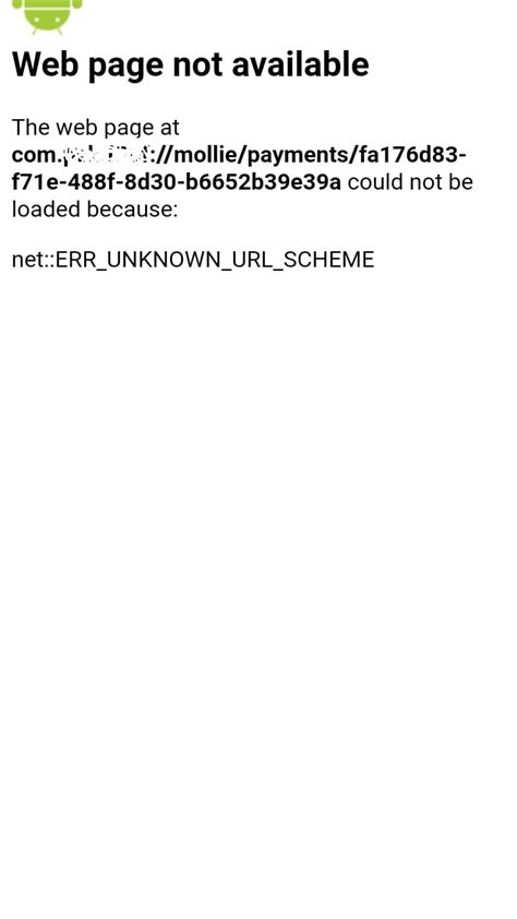 Image result for Net Error Unknown URL Scheme