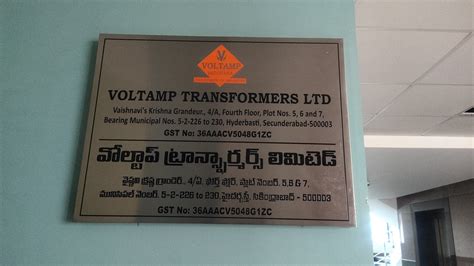 Voltamp Transformers Ltd in Ranigunj-Secunderabad,Secunderabad - Best ...