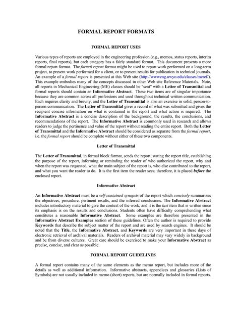 Image result for Report Writing Examples PDF