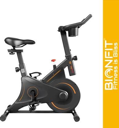 BIONFIT ELITE Spin Bike Exercise Cycle for Home & Gym Fitness with 6kg ...