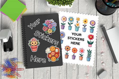 Printable Notebook Sticker Design 的图像结果