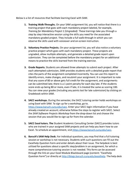 Image result for Sam Training Excel Module 5