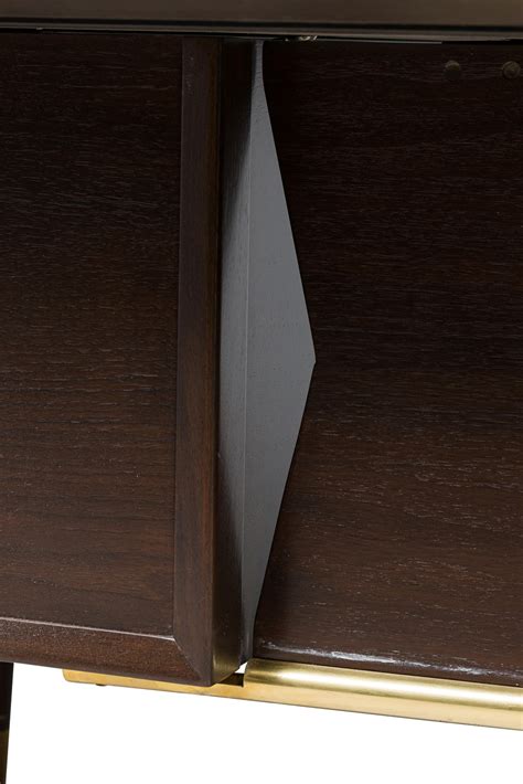Standard Furniture Co. Escritorio Ejecutivo Americano de Chapa de ...