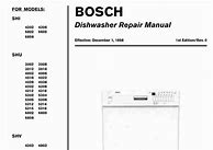 Image result for Bosch Dishwasher Service Manual
